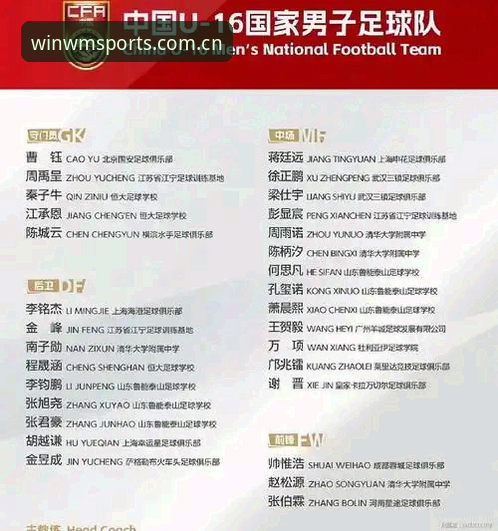 U17世界杯观赛完整指南：通过完美体育官网追踪中国足球新生代表现